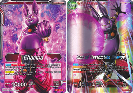 God of Destruction Champa BT1-001 R